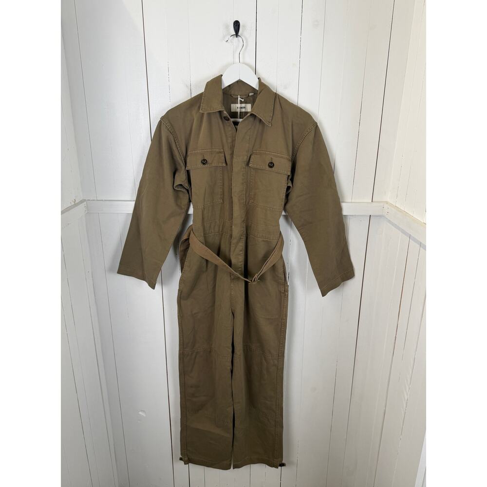 Buck Mason Brown Nylon Jumpsuit XS Women’s One-Piece